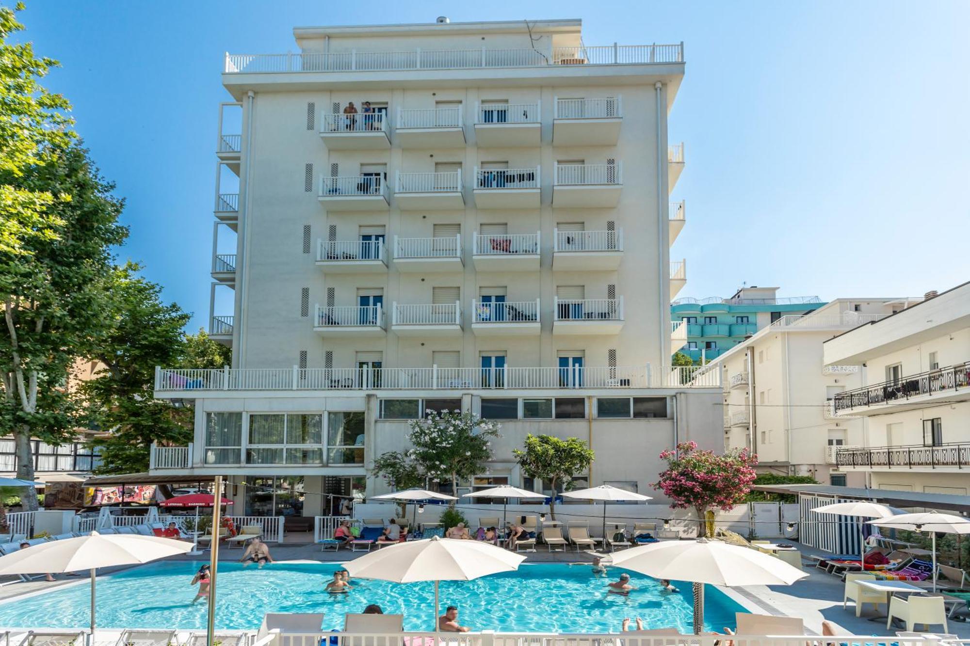 Hotel Aiglon Rimini Exterior foto